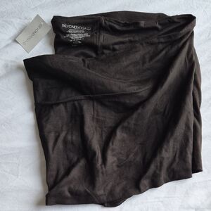 Beyond Yoga Women's Dark Brown Pencil Skirt